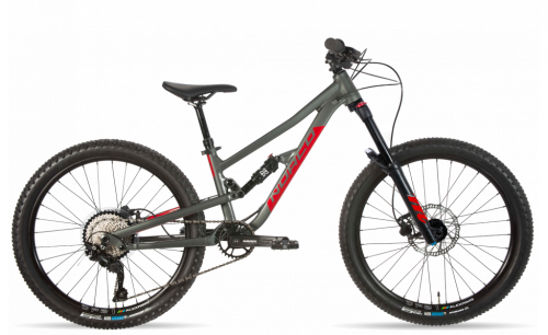 Jízdní kolo NORCO Fluid FS 2 24 Grey/Red
