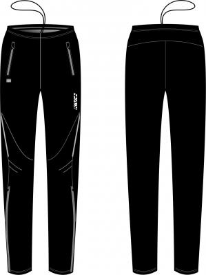 Běžecké kalhoty KV+ Tornado Pants black 2022/23