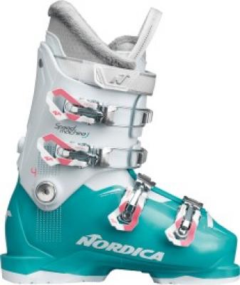 Dětské sjezdové dívčí boty Nordica Speedmachine J 4 GIRL blue/whit/pink 2022/23