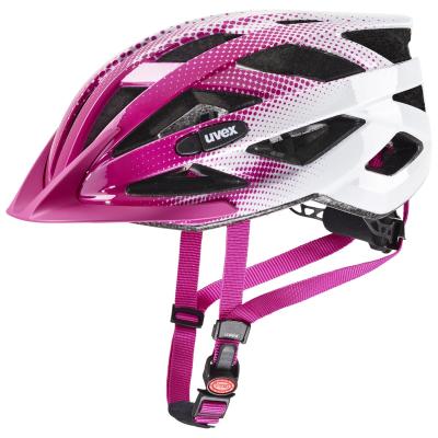 Cyklistická helma Uvex Air wing růžovo/bílá