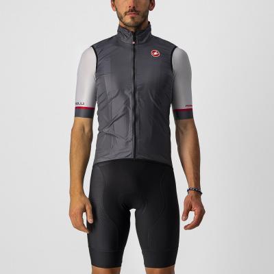 Cyklistická vesta Castelli Aria dark grey 2023