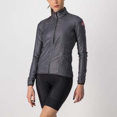 Cyklistická bunda dámská Castelli Aria Shell dark grey 2024