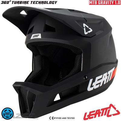 Integrální MTB helma LEATT MTB 1.0 Gravity Helmet V23 Black