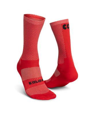 Cyklistická ponožky Kalas Z3 Verano - vysoké červené 0011-413X