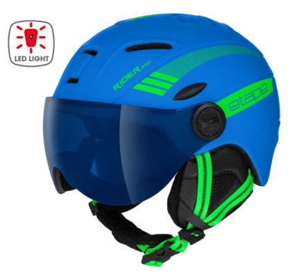 Dětská lyžařská helma Etape Rider pro modrá/zelená mat 2023/24