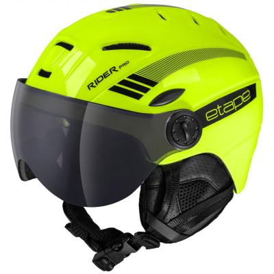 Dětská sjezdová helma Etape Rider Pro žlutá fluo 2023/24