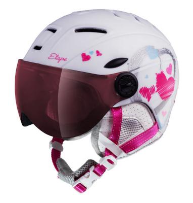 Dětská sjezdová helma Etape Rider Pro bílá mat 2023/24
