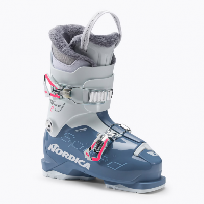 Dětské sjezdové boty dívčí Nordica Speedmachine J 2 Girl light blue/white 2021/22