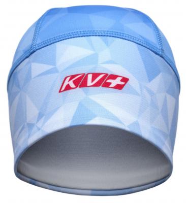 Běžecká čepice KV+ Tornado modro/bílá