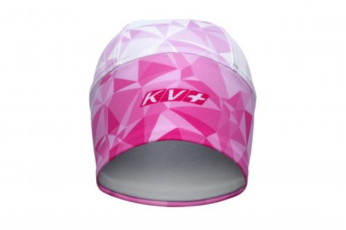 Běžecká čepice KV+ Tornado hat bílo/růžová