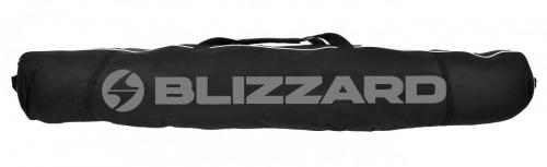 Vak na sjezdové lyže Blizzard ski bag Premium na 2 páry, 160-190cm black/silver