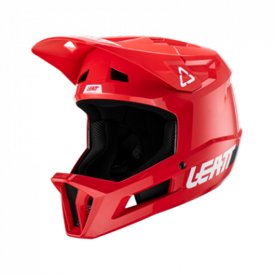 Dětská integrální MTB helma LEATT MTB 1.0 Gravity Junior Helmet V23 Fire