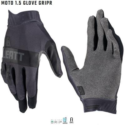 Rukavice Leatt Moto 1.5 GripR Glove Stealth