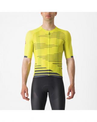 Cyklistický dres Castelli Climber's 4.0 Jersey žlutý 2024