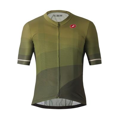 Cyklistický dres Castelli Orizzonte zelená