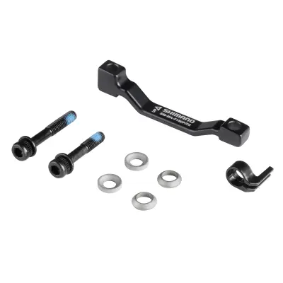 Adaptér přední SHIMANO POST/ POST 180mm, černý