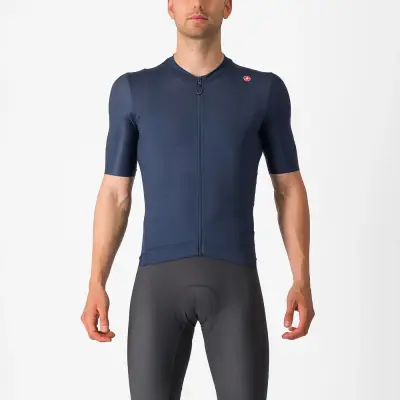 Cyklistický dres Castelli Espresso Jersey belgian blue