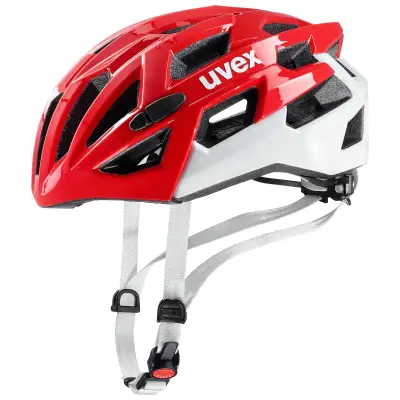 Cyklistická helma Uvex race 7 red white