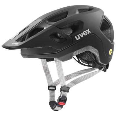 Juniorská helma Uvex React jr. MIPS black matt