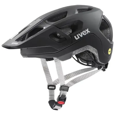Juniorská helma Uvex React jr. MIPS black matt