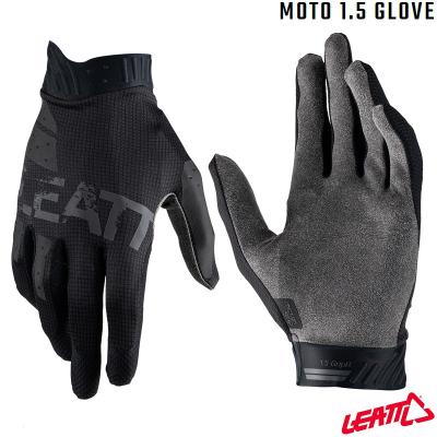 Dětské rukavice Leatt Moto 1.5 Glove Junior Black