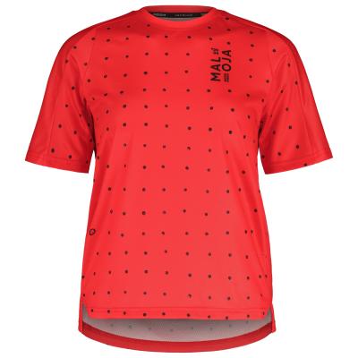Dámský cyklistický dres Maloja GrandvaliraM. Multi - bright rose bubbledots