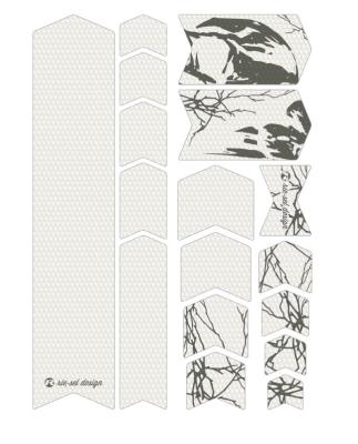 Fólie na rám Rie:sel TAPE 3000 skull