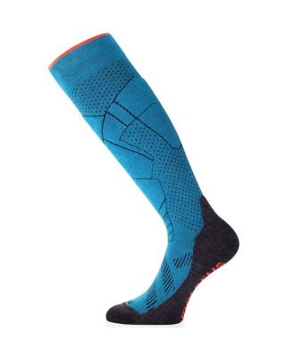 Merino podkolenky Lasting FWU 528 modré