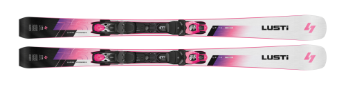 Dámská výkonnostní lyže LUSTI LADIES PROGRESS 76 + vázání VIST VSP 310 Speedspacer