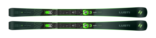 Sjezdové lyže Lusti MEN PROGRESS 77 + vázání VIST VSP 412 Speedcom
