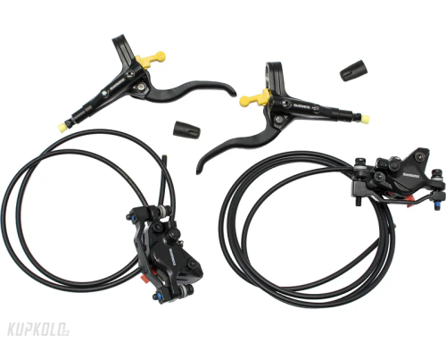 Kotoučové brzdy Shimano DEORE BR-MT410-KIT př+zad/BL-M4100 adapt:F180PP2 polymer SMBH59/900+1700mm