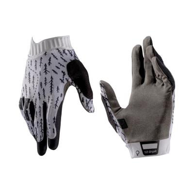Dámské rukavice na kolo Leatt MTB 1.0 GripR Glove Womens Trails White