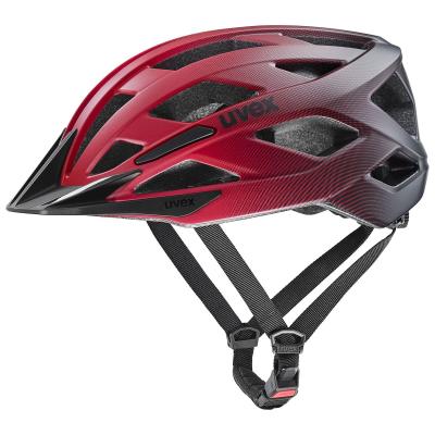 Cyklistická helma UVEX HELMA I-VO 2 RED - BLACK MATT