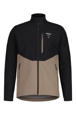 Běžecká softshell bunda Maloja AlpelM. - deep black multi