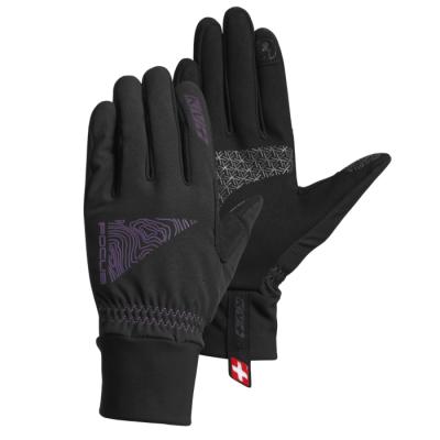 Běžecké rukavice KV+ Focus XC Pro-wind-tech black