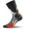 Ponožky LASTING SCI 903 černo-oranžové