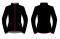 Běžecká bunda dámská KV+ Karina 20V120.1 black/pink