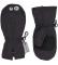 Rukavice Color Kids Mittens Waterproof se zipem černo šedé 5457_161