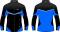 Běžecká bunda KV+ Premium unisex černo-modrá