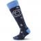Dětské merino ponožky Lasting SJW 905 černé