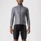 Cyklistická bunda Castelli Aria shell jacket silver grey 2024