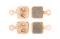 Brzdové destičky Gold Fren GF-860 - Magura MT5/ MT7/ MT5E 