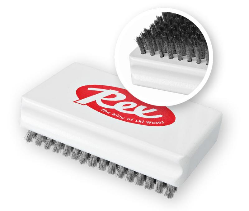 kartáč na lyže Rex jemná ocel 621 Steel brush 