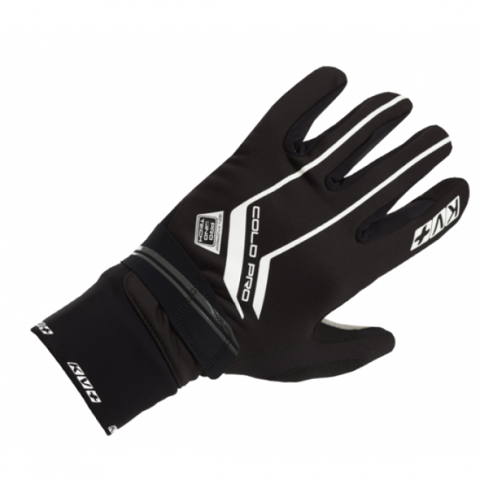 Běžecké rukavice KV+ Cold pro gloves black 9G05-10 2018/19