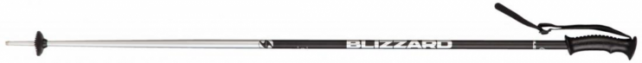 Lyžařské hole Blizzard Sport ski poles černá matná-stříbrná 164108