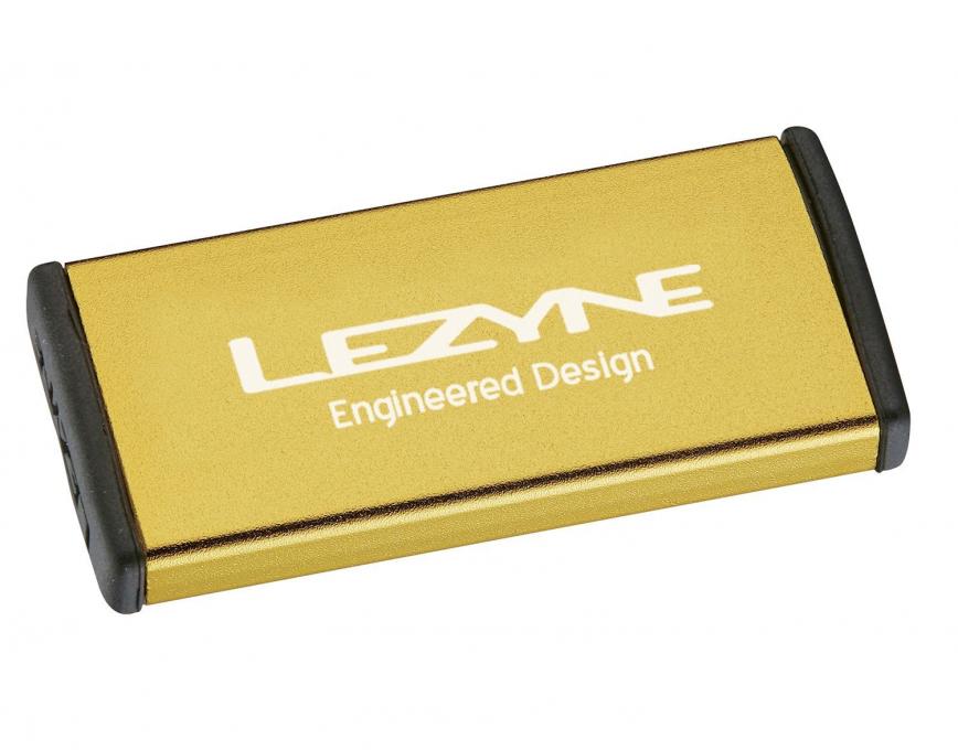 Lepení na duše Lezyne metal kit gold/hi gloss