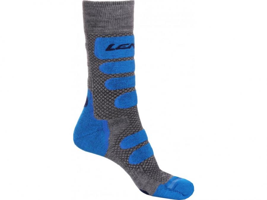 Ponožky Lenz x-country 2.0 šedo/modré