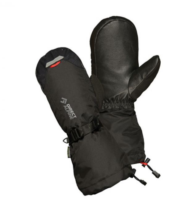 Sjezdové rukavice palčáky Direct alpine Thermo mitt black 2019/20