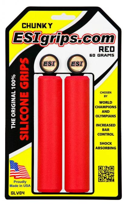 Gripy ESI grips chunky - red