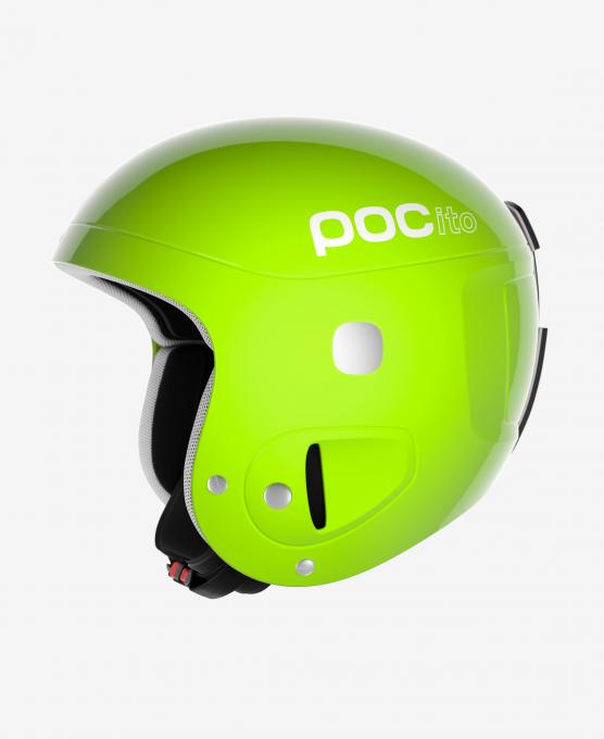  Dětská sjezdová helma POCito Skull Fluorescent Yellow/Green 2020/2021